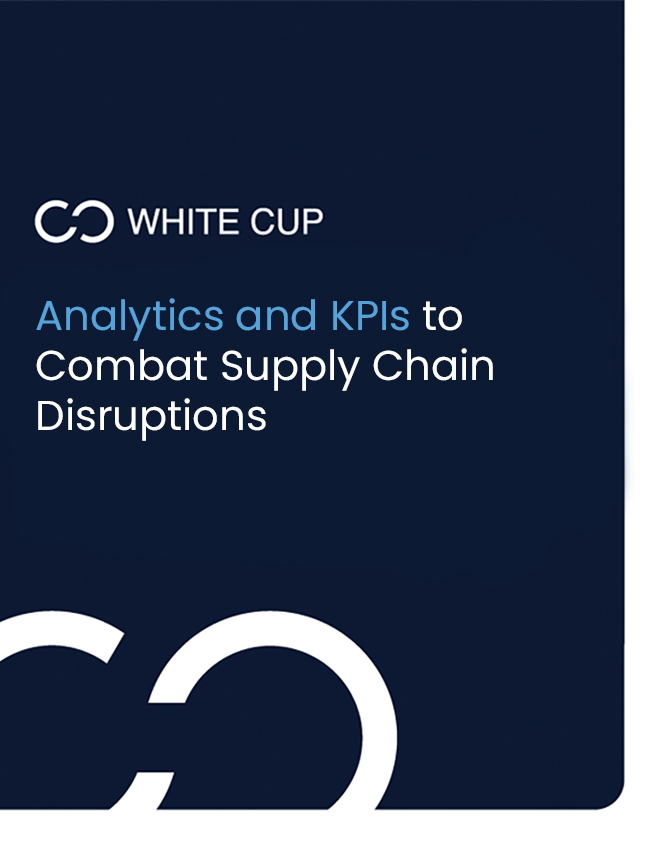 Analytics and KPIs to Combat Supply Chain Disruptions white paper cover