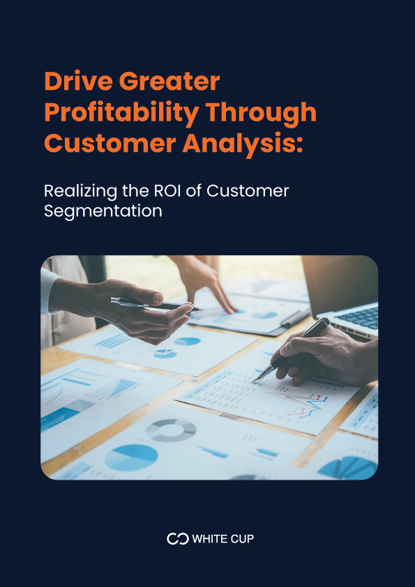 drive greater profitability through customer analysis white paper cover