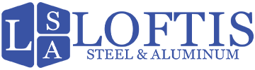 Loftis Steel and Aluminum Logo