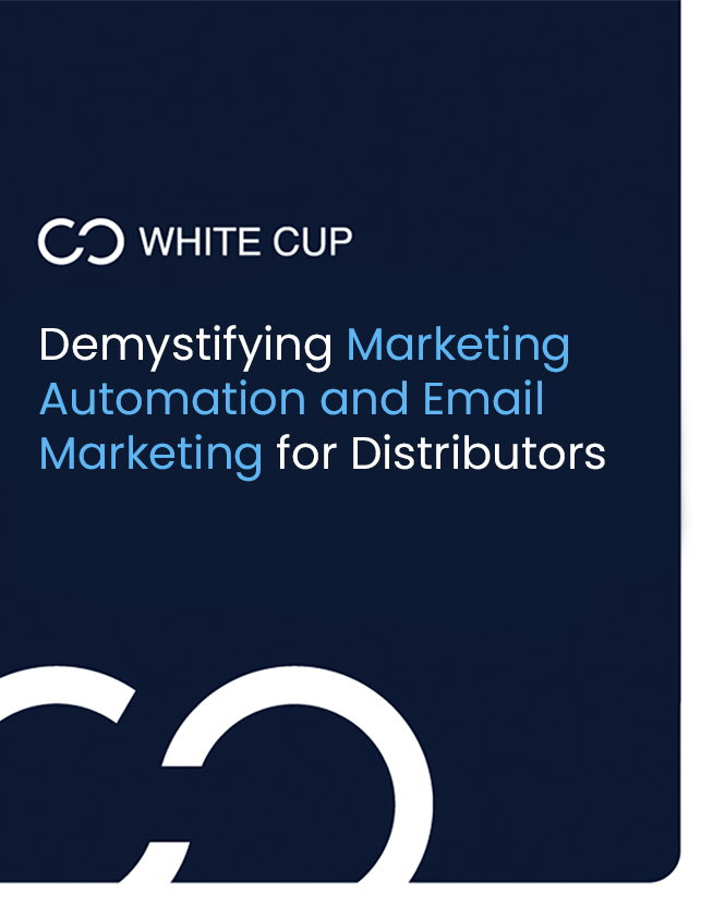demystifying marketing automation and email marketing for distributors white paper cover image