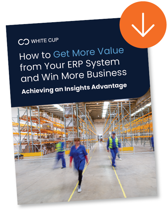 insights advantage ebook on how to get more value from your erp system cover image