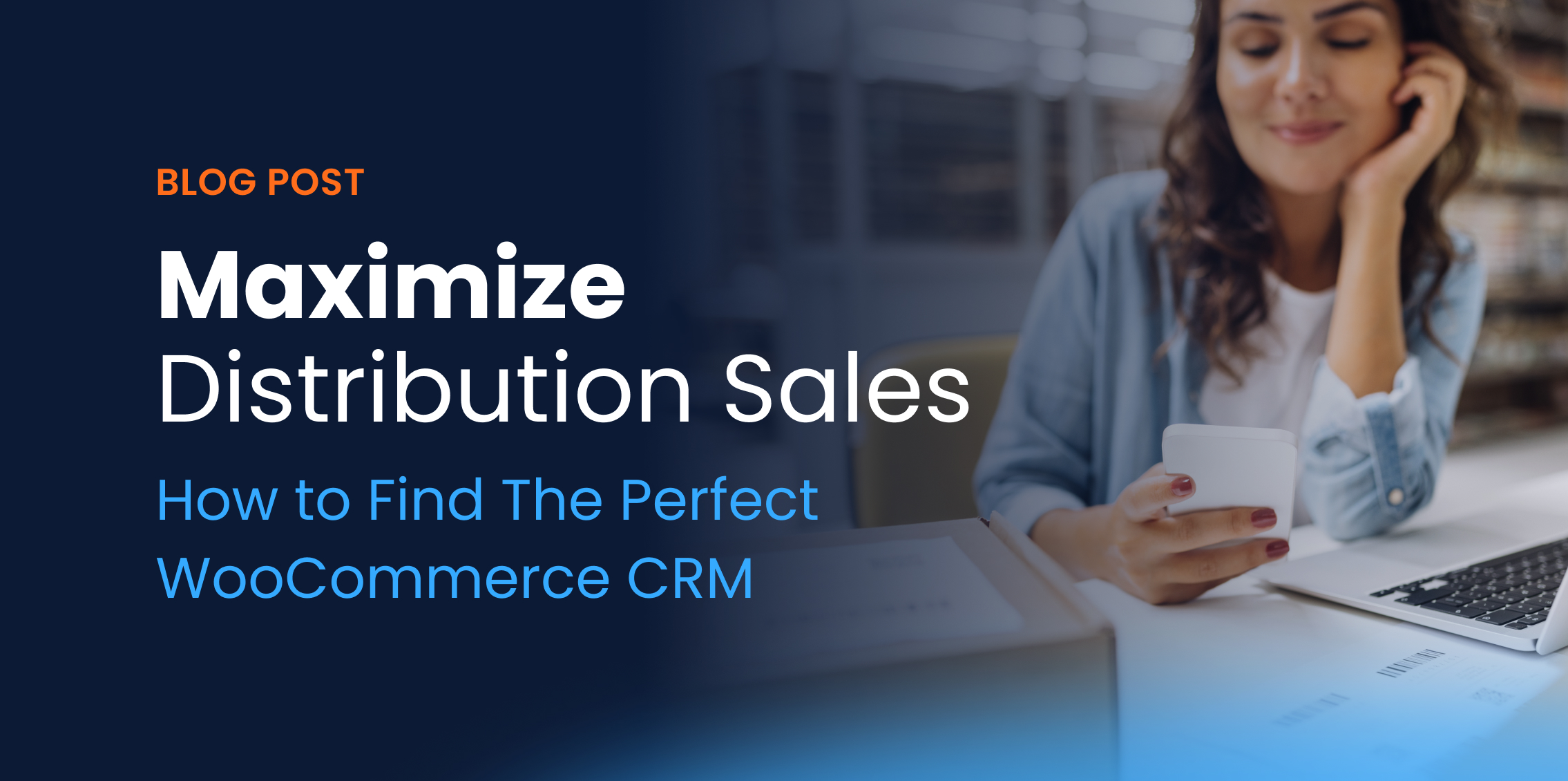 woocommerce crm integration for distribution companies