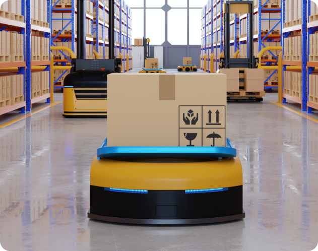 AI cross selling warehouse robot