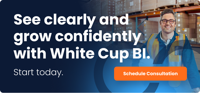 Schedule a consultation with White Cup BI