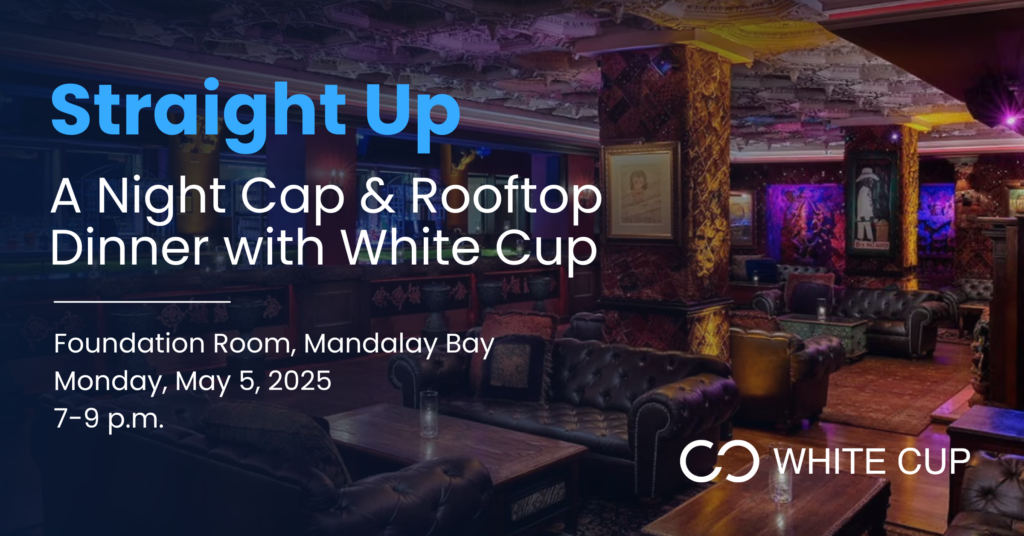 A Night Cap & Rooftop Dinner with White Cup